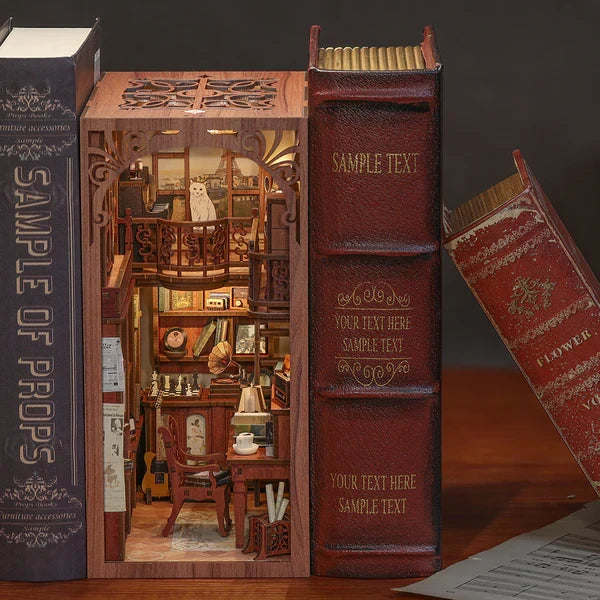 Book nook The Secret Rhythm, 23 cm