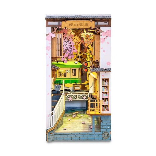 DIY miniatuurhuis sakura sake bar 18,5 x 10 x 24,2 cm