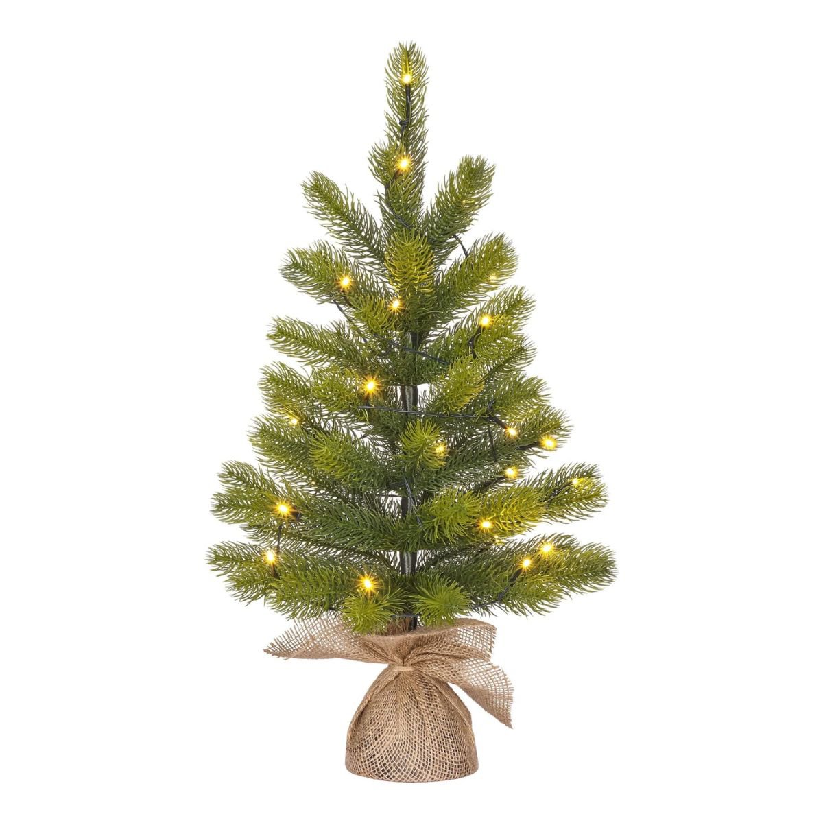 Nagoya kunstkerstboom met verlichting, 60 cm, Ø 44 cm