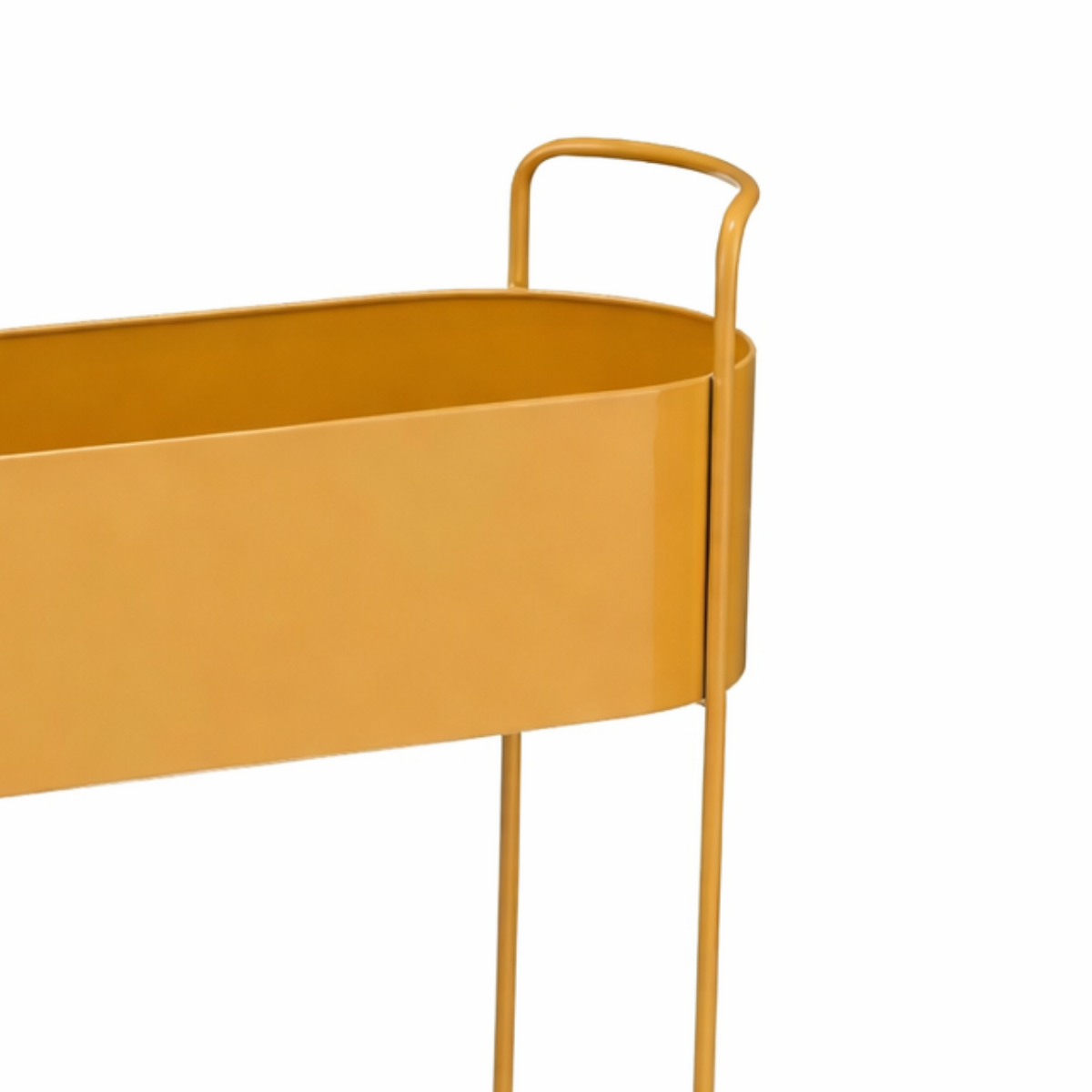 Moritz plantenbak op standaard, bruin, 55 × 24 × 65 cm