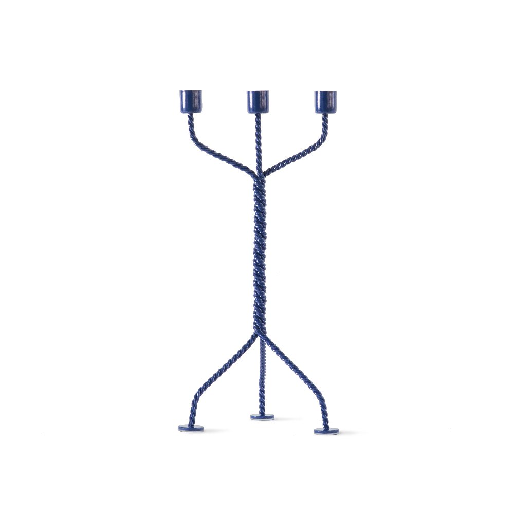 Twisted CandleHolder kandelaar, 17 × 17 × 37 cm