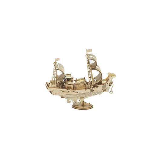 3D houten puzzel Japanese diplomatic ship 18,8 x 5 x 16,5 cm