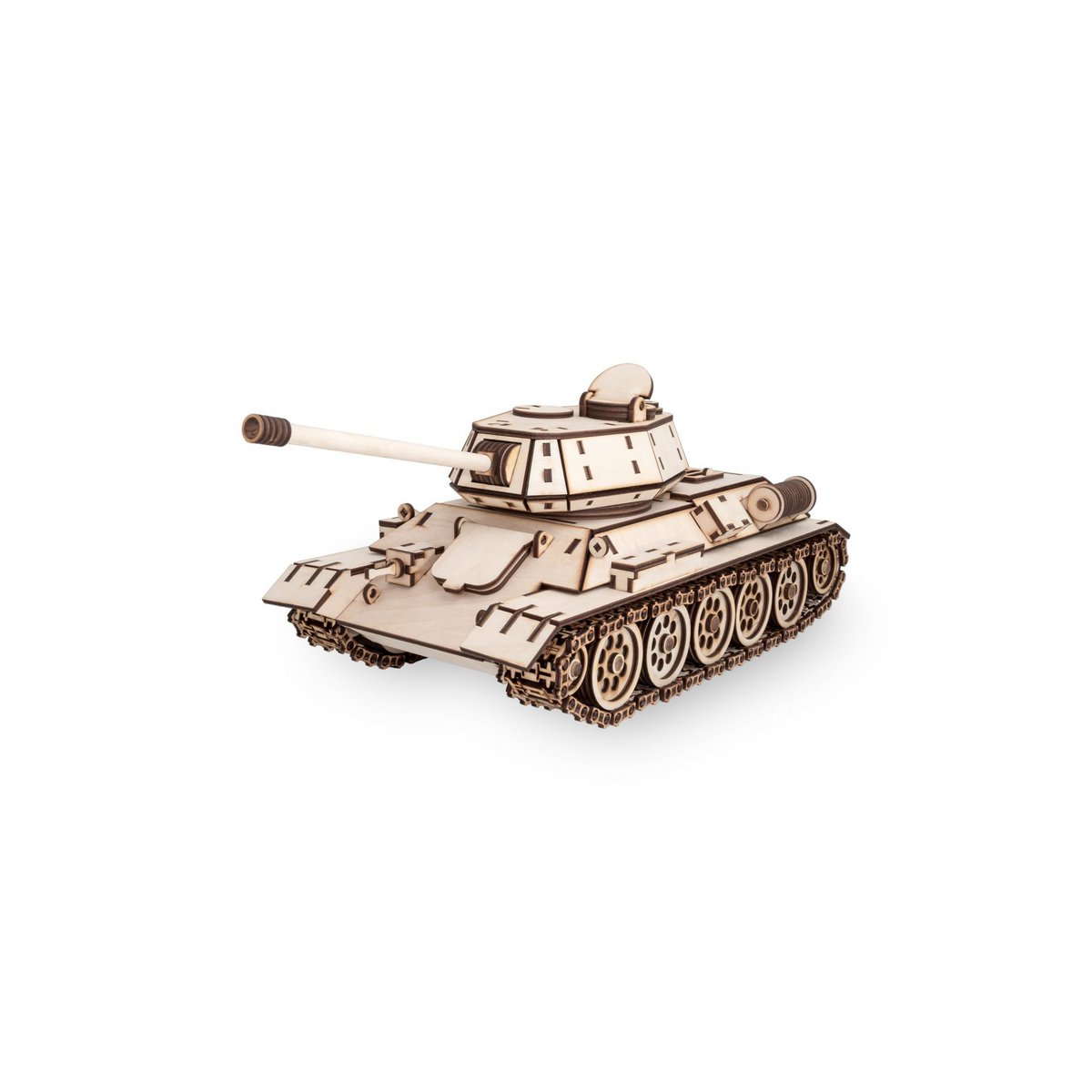 Tank T-34 mechanische puzzel, 49,2 × 20,5 × 19 cm