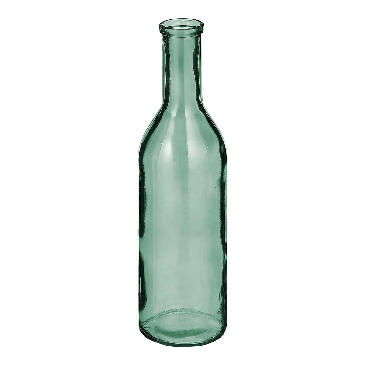 Mica Decorations Rioja Flesvaas – Gerecycled Glas Grijsgroen (H50 x Ø15 cm)