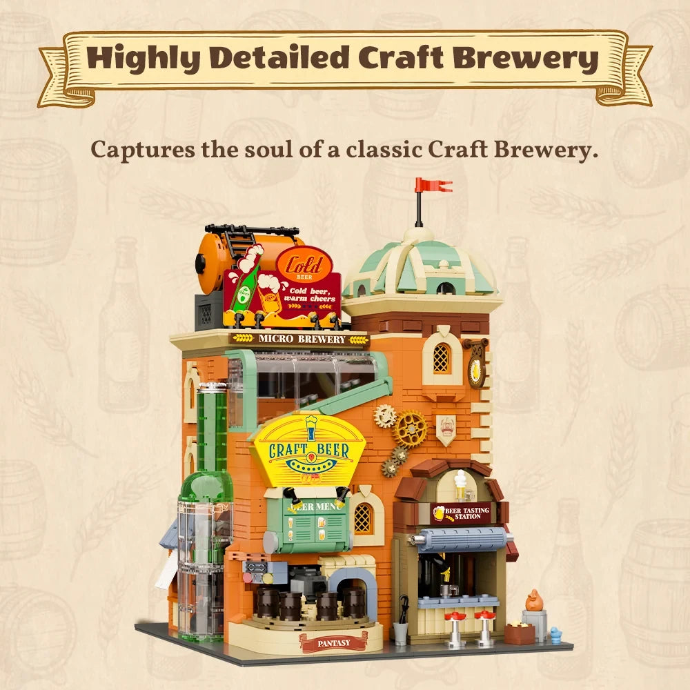Pantasy 3D bouwblokjes, Craft Brewery