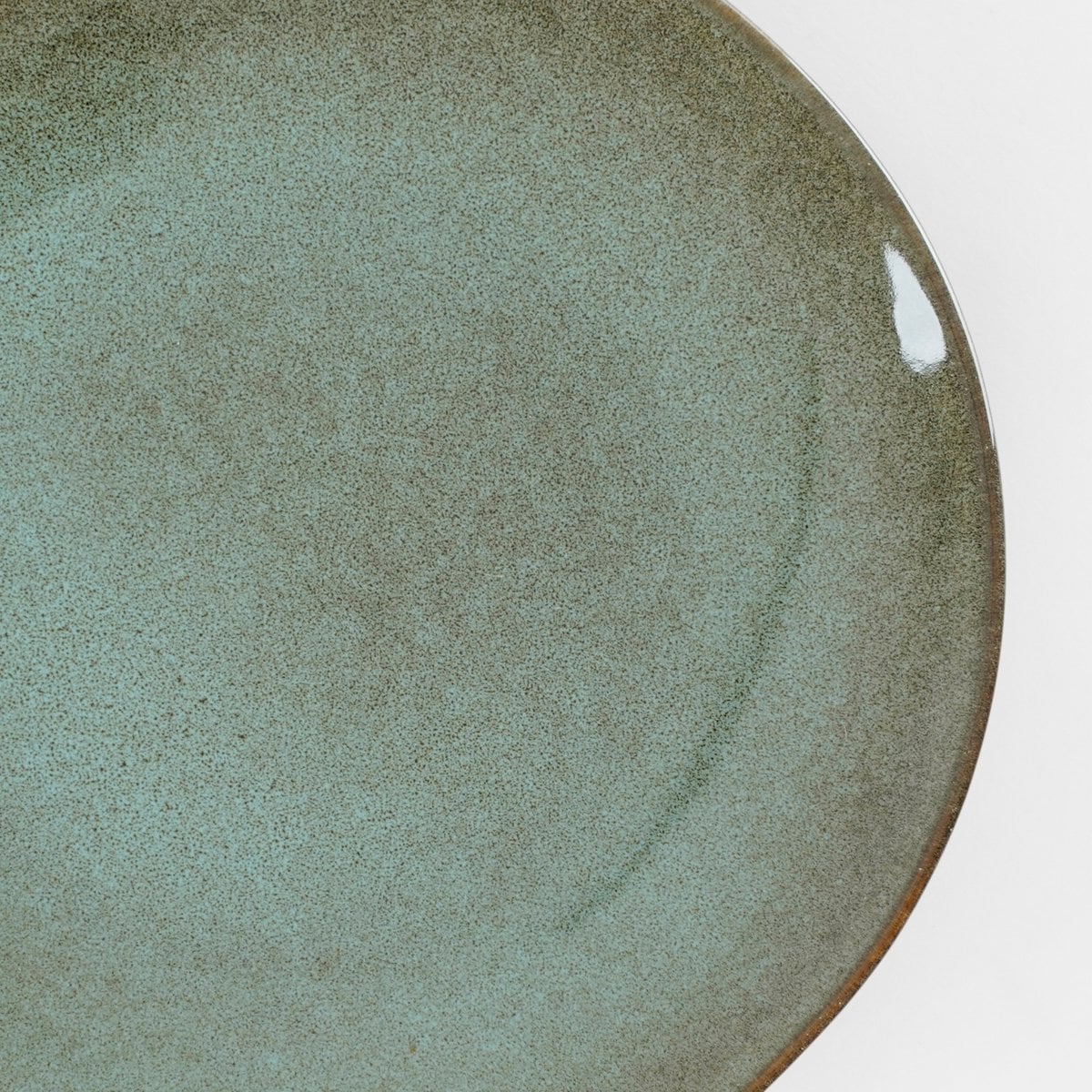 Dinerbord Tabo groen keramiek 26,5 cm