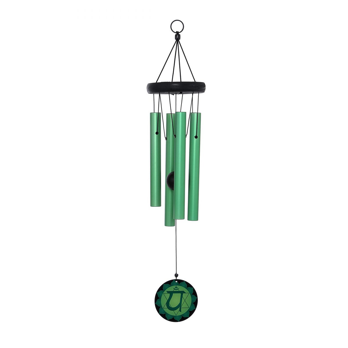 Windgong Nature’s Melody Chakra Heart (Anahata) groen 60 cm