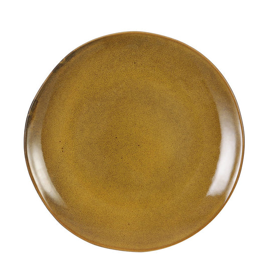 Dinerbord Tabo oker keramiek 26,5 cm