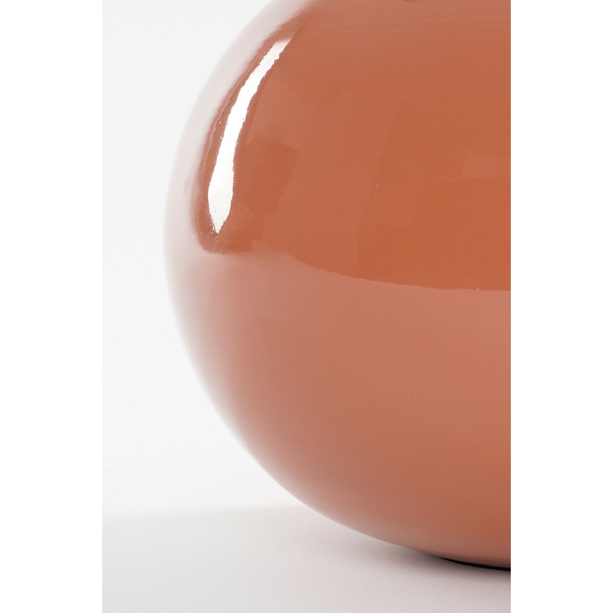 Mica Decorations Boyd Vaas – Metaal Terra (Hoge Bloemenvaas)