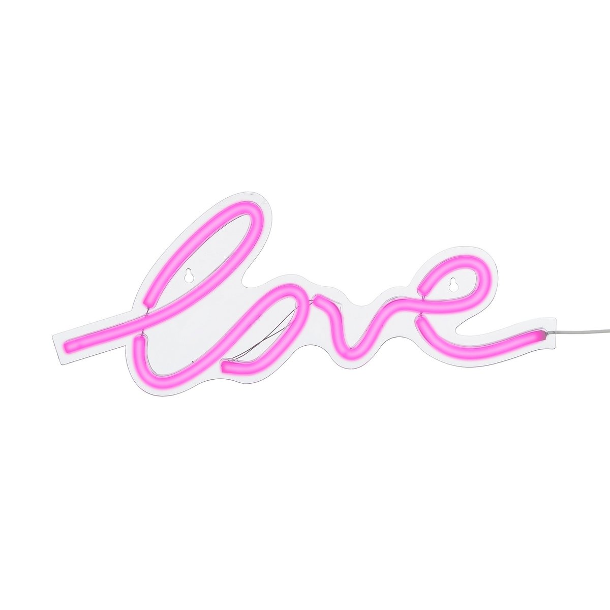 Neonverlichting Love, roze, 45 cm
