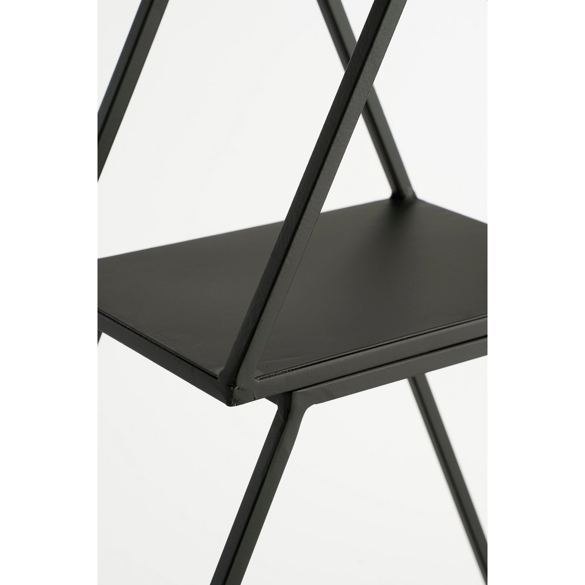 Mica Decorations Etagère Boomvorm – 3-laags Zwart Metaal (50 x 14 x 71 cm)
