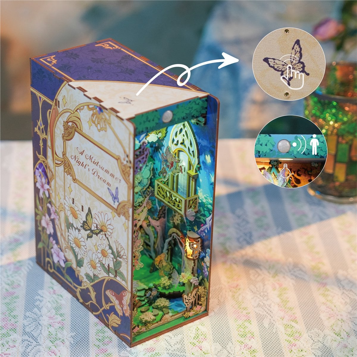 DIY book nook A Midsummer Night's Dream, 24,5 cm