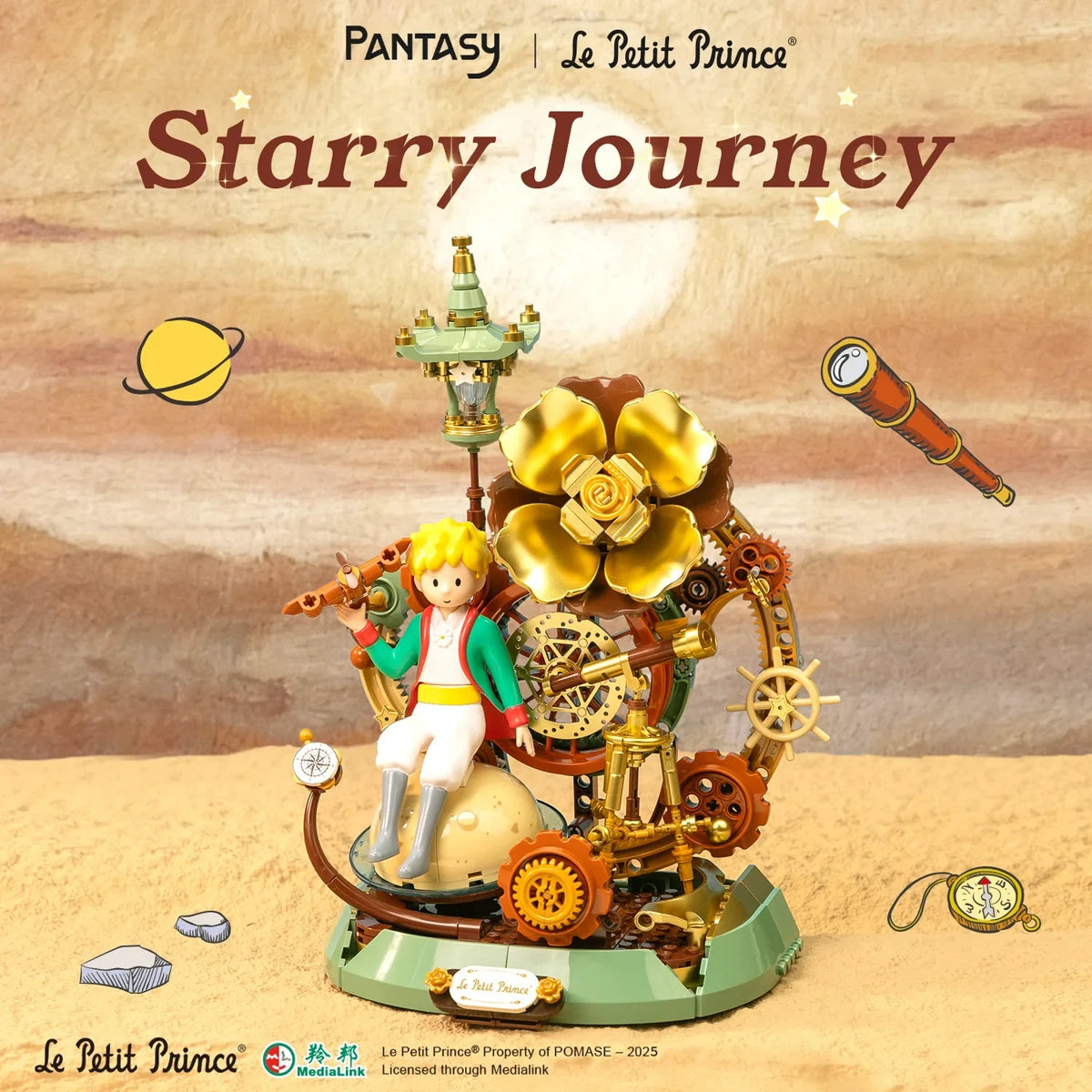 3D bouwblokjes Le Petit Prince, Starry Journey