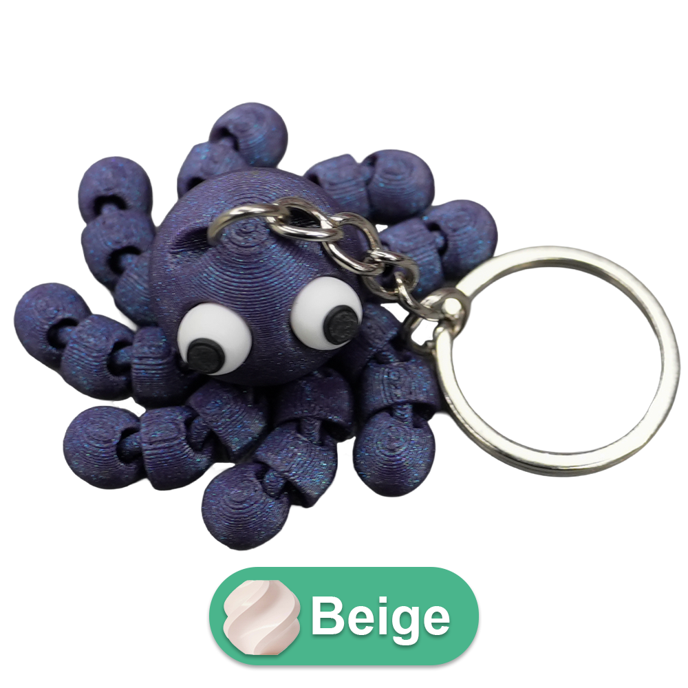 Flexi Octopus sleutelhanger