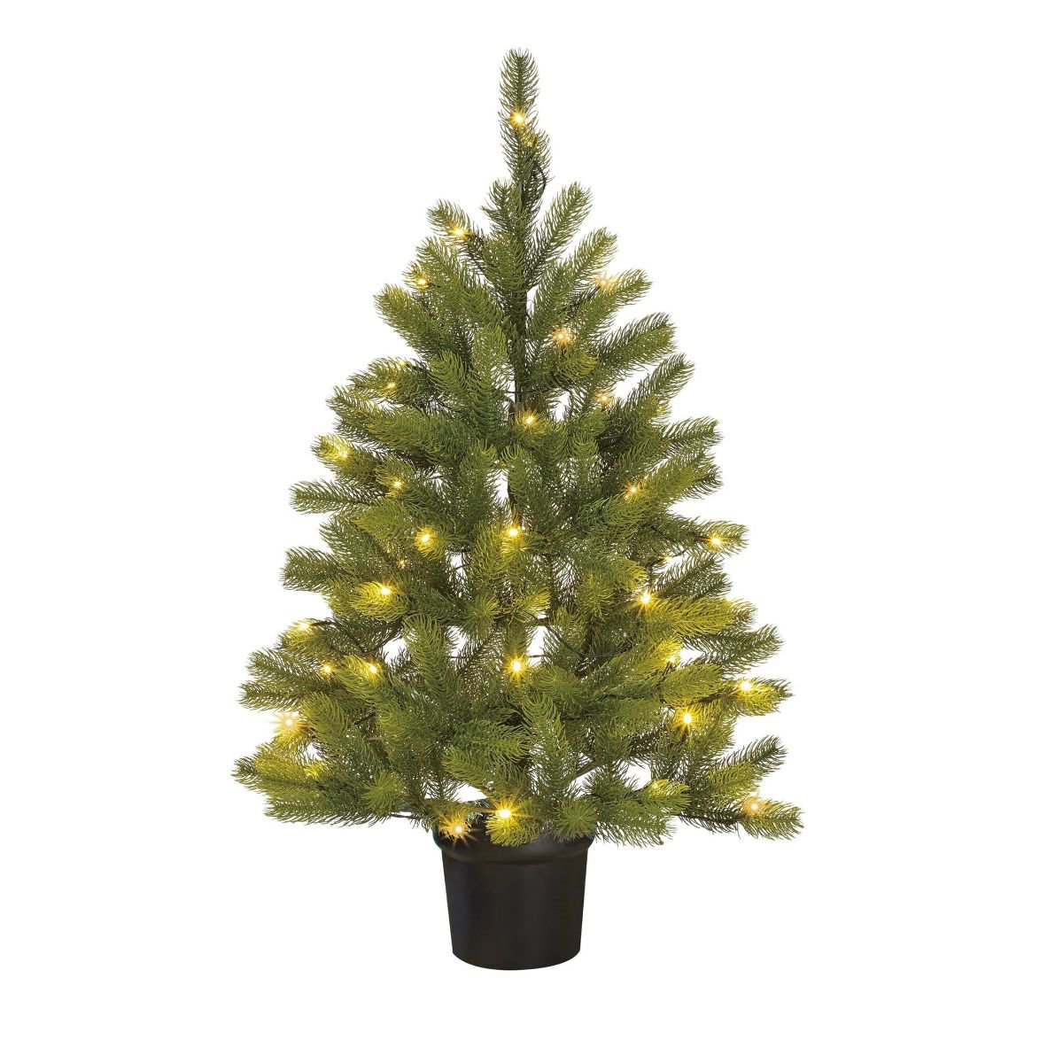 Nagoya kunstkerstboom met verlichting, 90 cm, Ø 55 cm