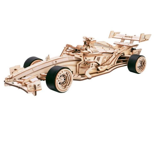 3D houten puzzel racing car 29 x 10,5 x 7,6 cm