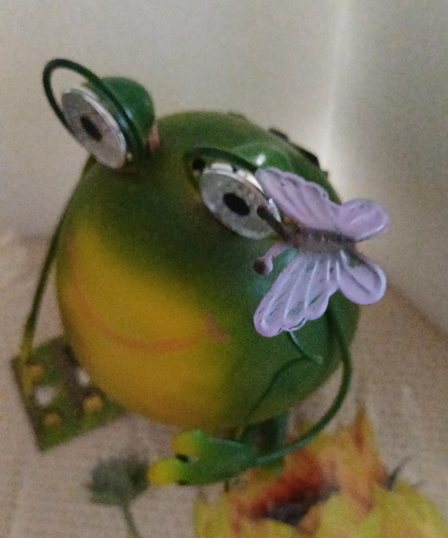 Solarlamp dier, metaal, 17 x 13 x 13 cm