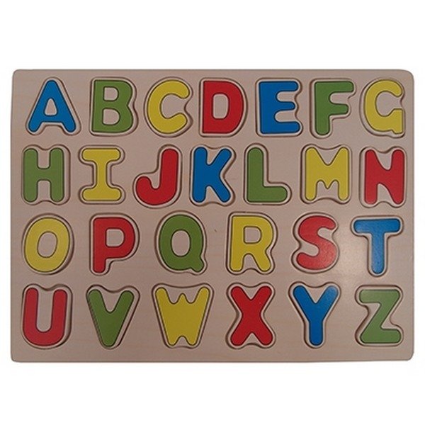 Puzzel ABC, hoofdletters