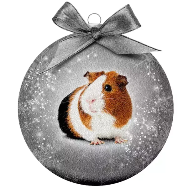 Cavia / guinea pig kerstbal