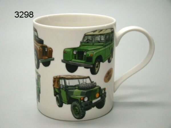 Landrover mok, ca 300 ml